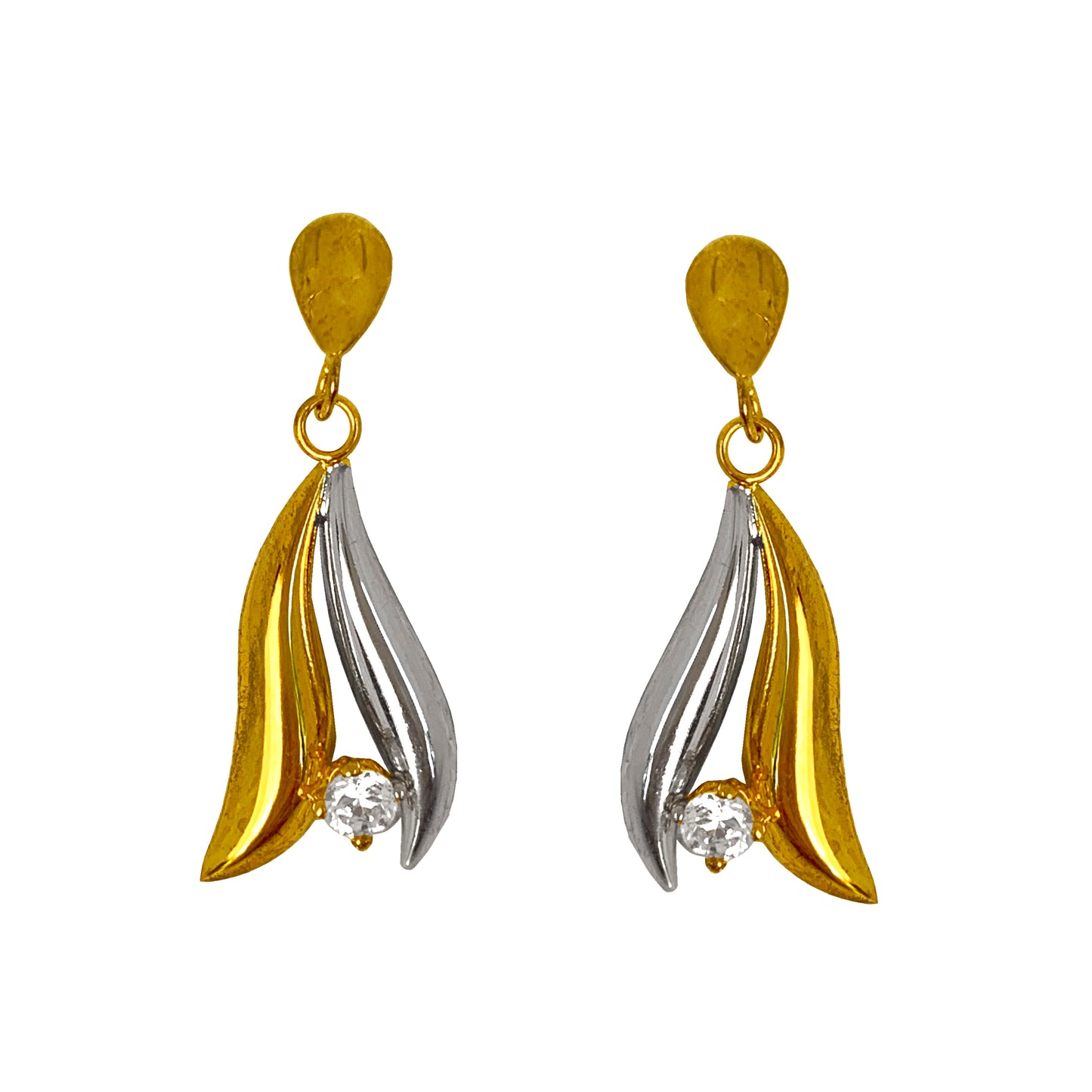 earring, earrings, pendiente, pendientes, brass, laton, 18 karat gold, chapado oro, oro 18kt, chapado en oro, circonitas, circonita, zirconia